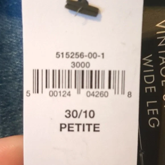 Banana Republic Factory, Petite, wide leg, size 10 jeans - Picture 4 of 4